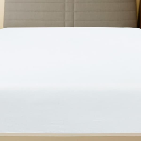 vidaXL Jerseylaken 2 stk hvit 100x200 cm bomull