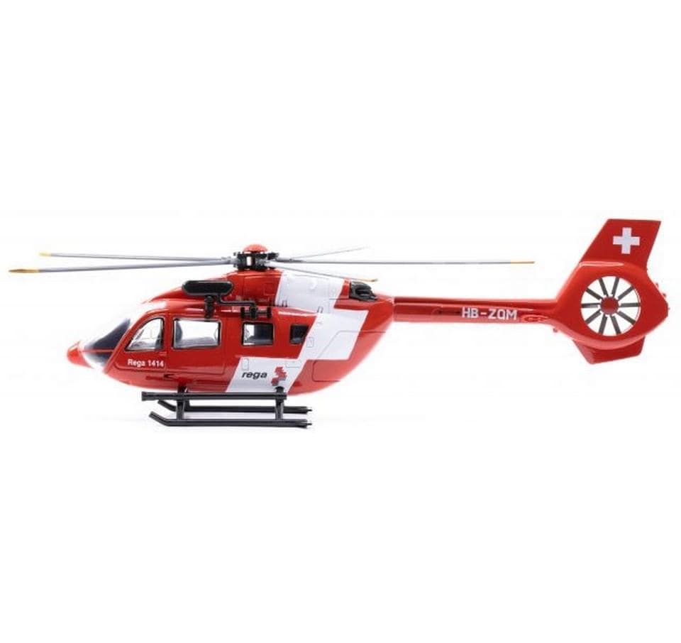 Toy Airbus Helicopters H145 Rega 1:48Metallmodell im Massstab 1 : 48
