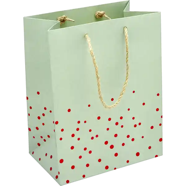Geschenktüte gerippt Jutehenkel