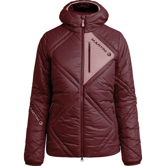 Martini Broad.Peak Isolationsjacke Maroon / Woodrose Damen