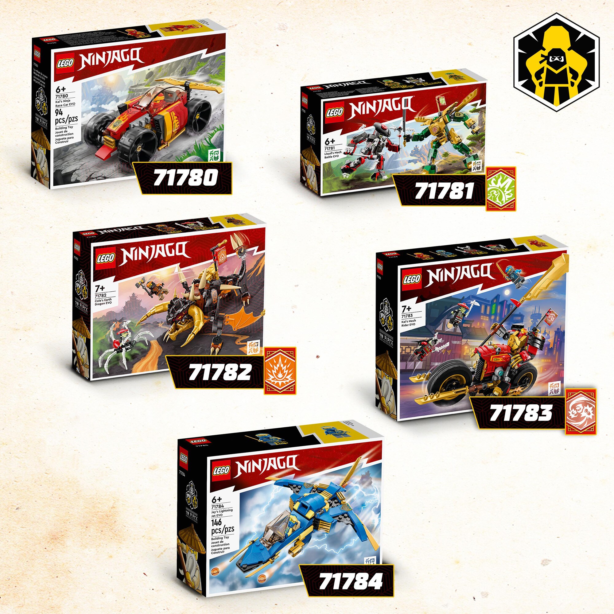 LEGO Konstruktionsspielzeug Ninjago Coles Erddrache EVO