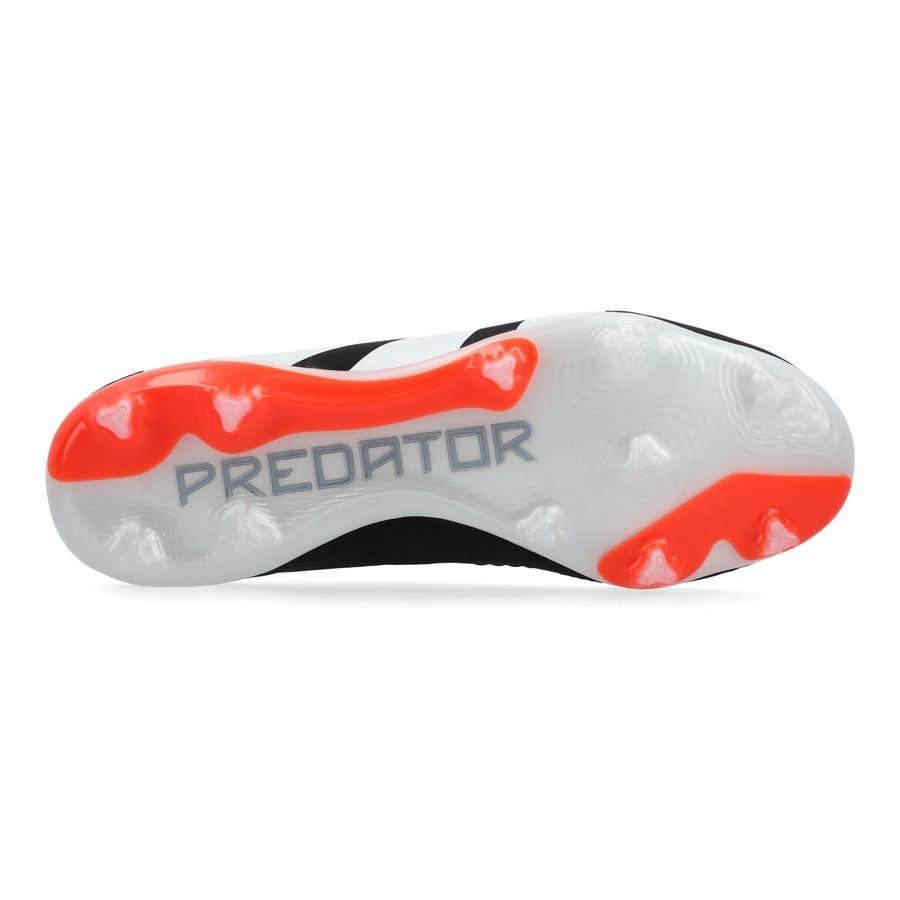 adidas Predator Pro FG Solar Energy - Noir/Blanc/Rouge