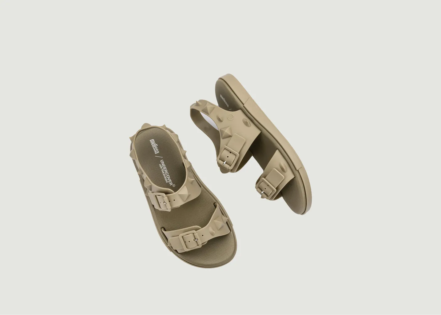 Sandales plates Spike Melissa x Undercover Melissa