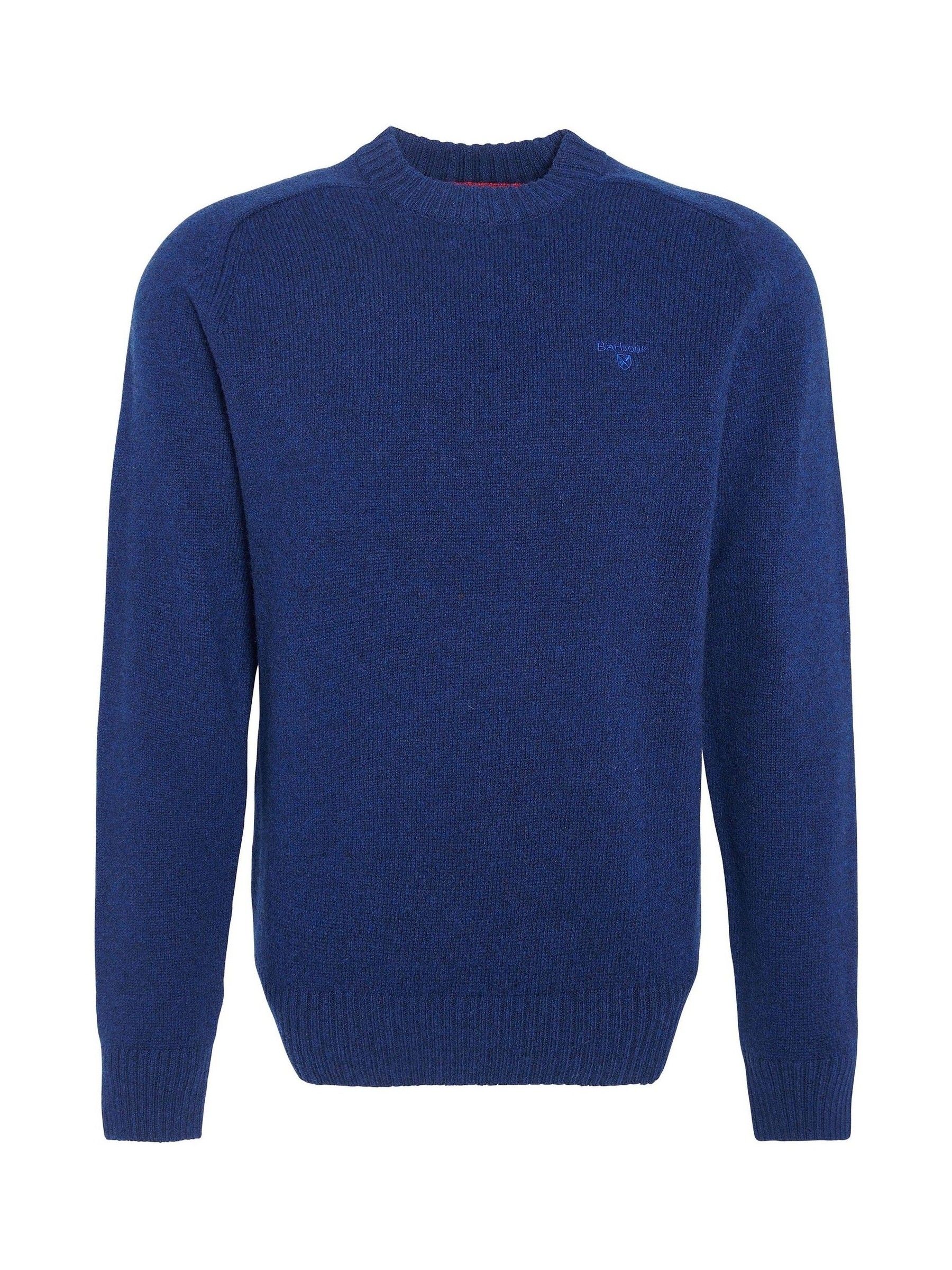 Inktblauw - Barbour® Grangetown trui met ronde hals