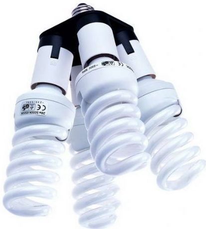 Falcon Eyes - Lamphouder AD-4E27 - Voor 4 Lampen - E27 Fitting
