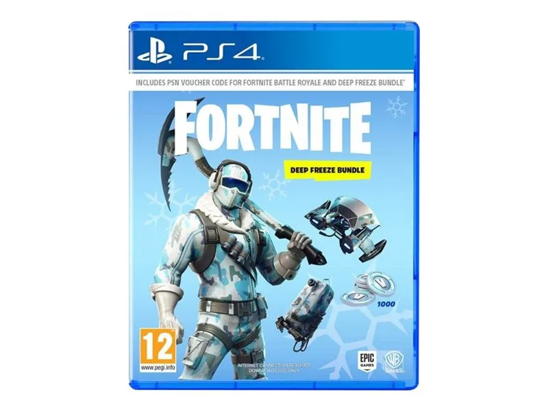 Fortnite Deep Freeze Bundle - PlayStation 4 - Hente - Code in Box