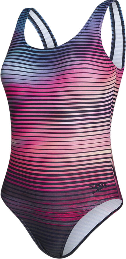 Speedo Placement U-Back 1 Piece badedragt Multifarvet