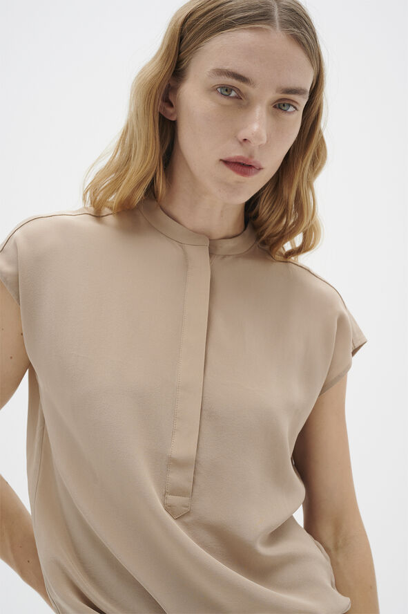 InWear Lucie Top Premium - 100% Silk Amphora
