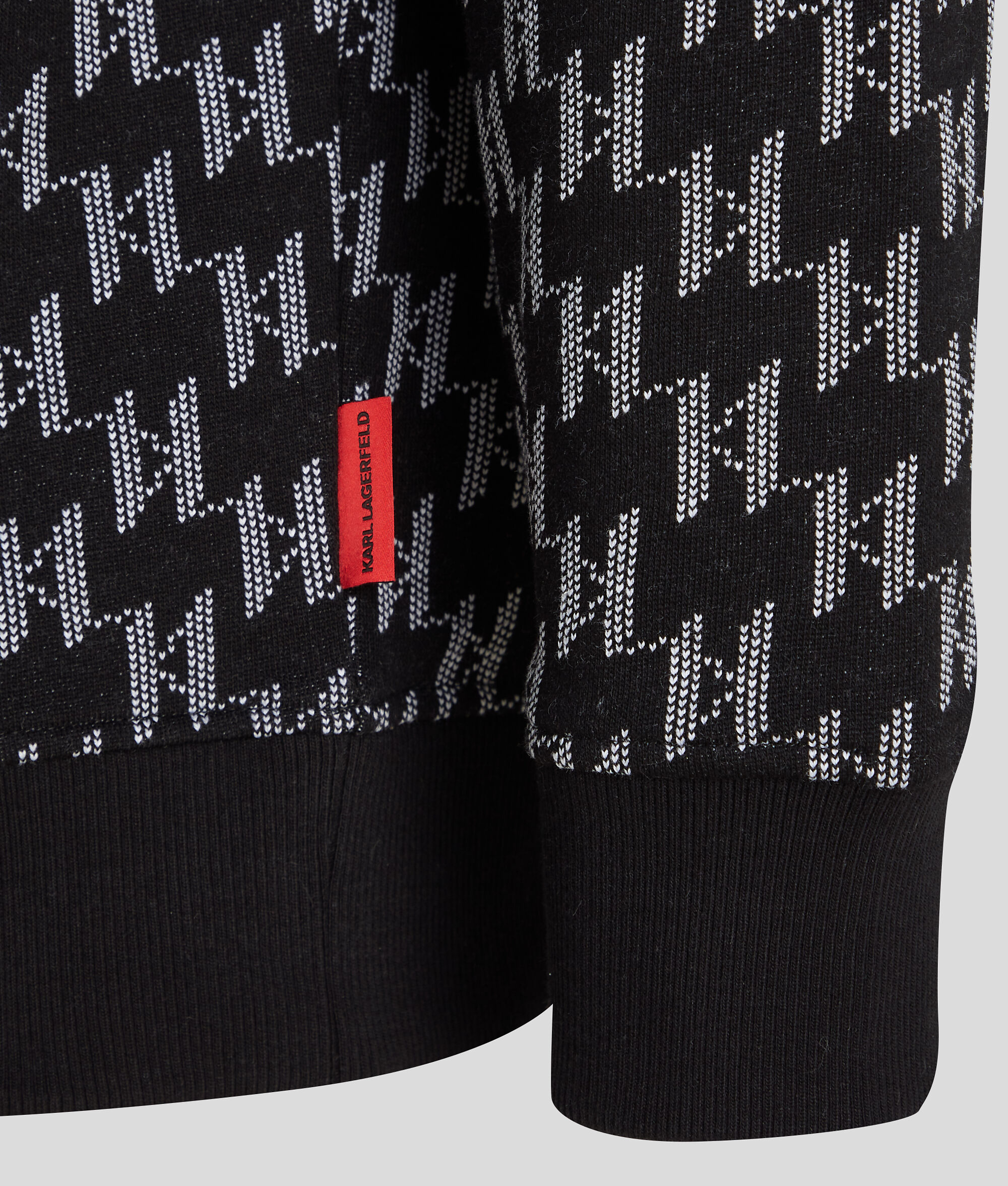 SWEAT-SHIRT EN JACQUARD KL MONOGRAM