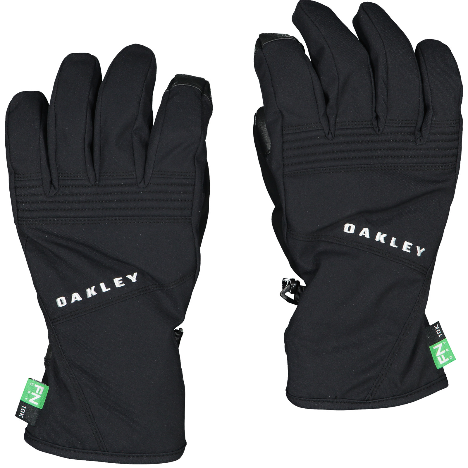 Oakley Unisex-Fingerhandschuh Roundhouse short L, schwarz
