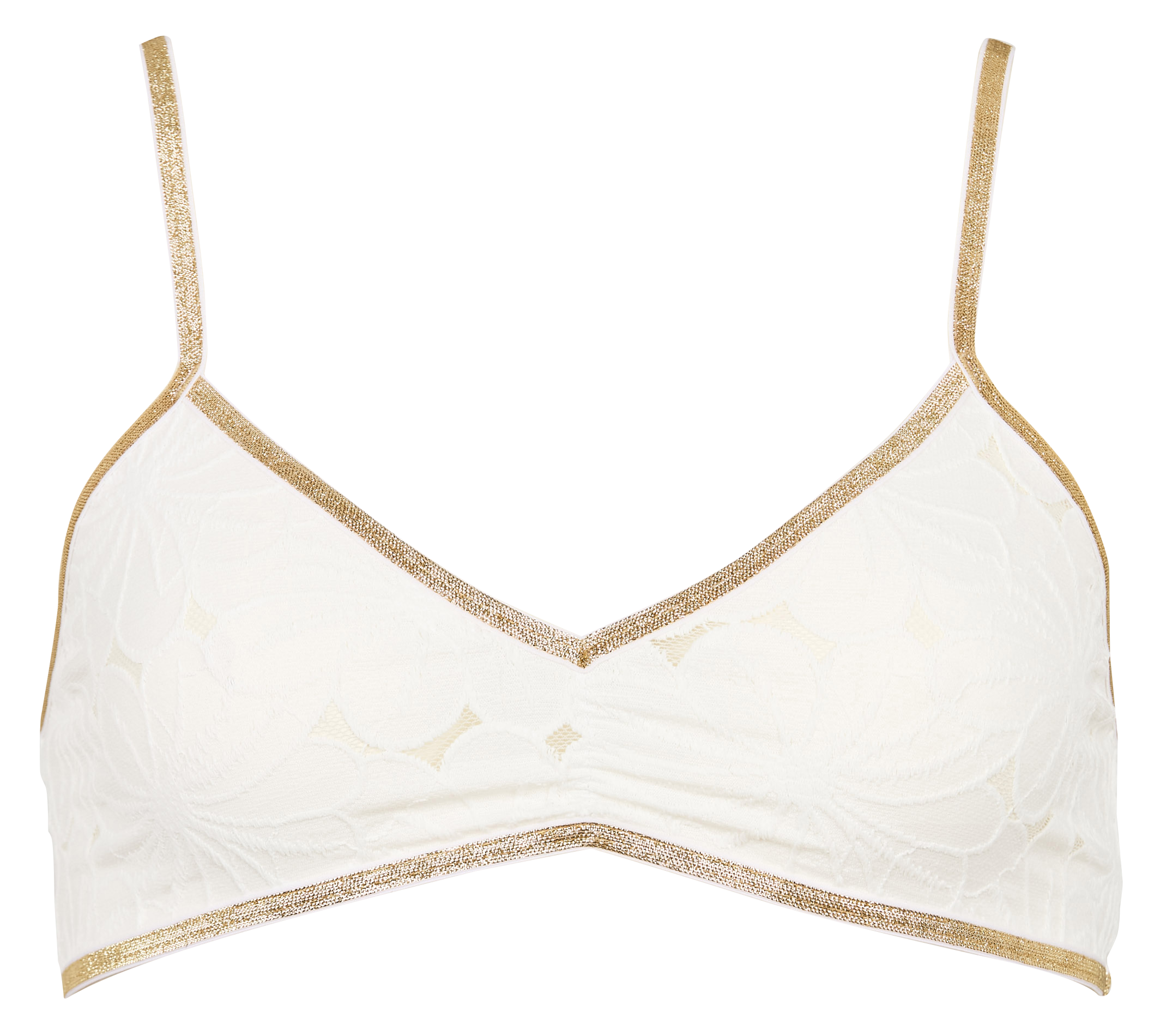 GEORGIA - Brassière en dentelle | Blanc