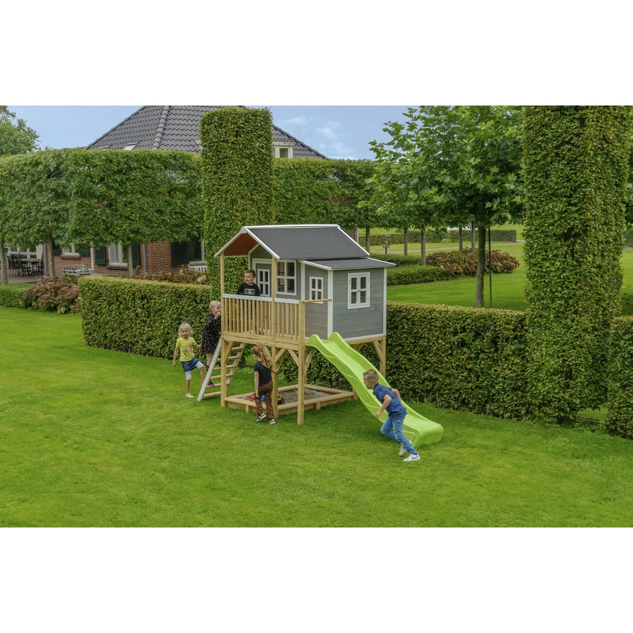 EXIT Loft 750 Holzspielhaus - grau
