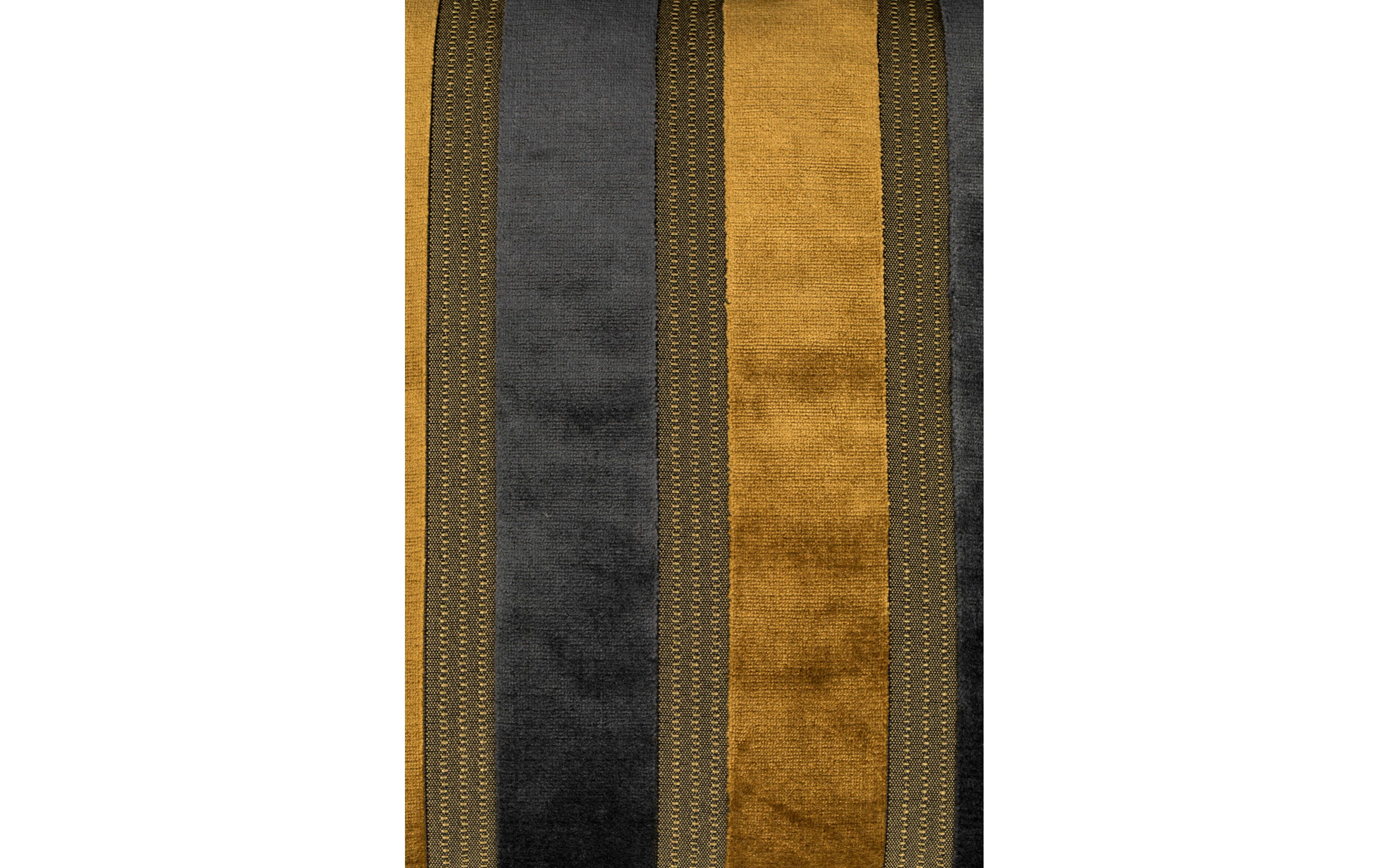Kissen Scott in gelb/grau, 45 x 45 cm