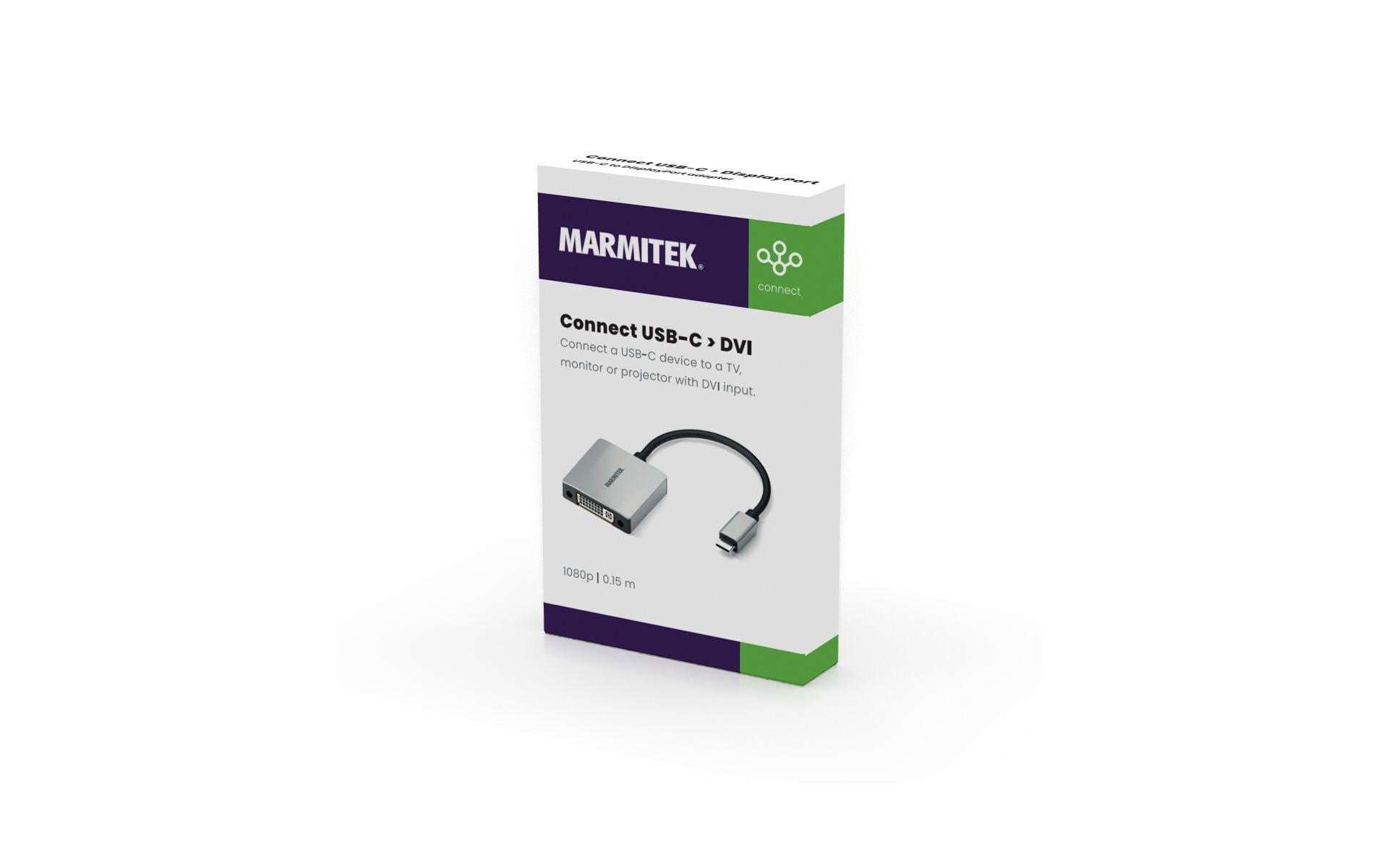 Adapter Connect USB-C > DVIUSB-C auf DVI Adapter