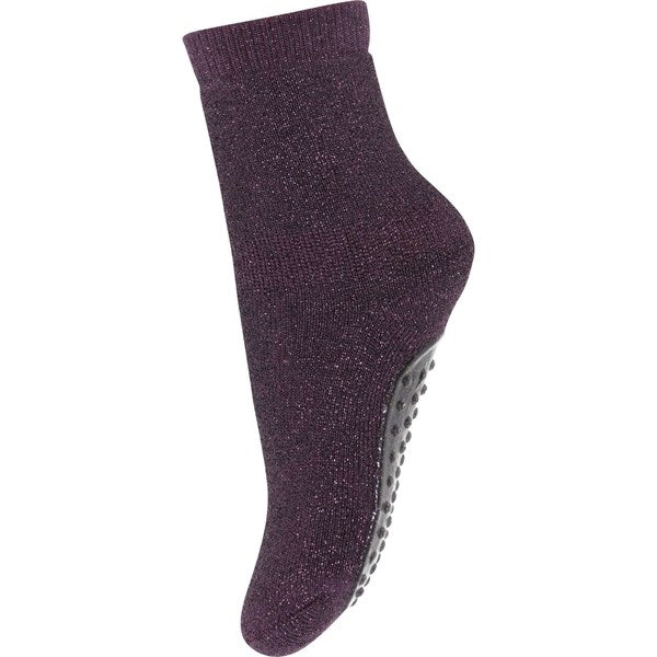 MP 79208 Celina Strømper Med Anti-Slip 2001 Dark Purple