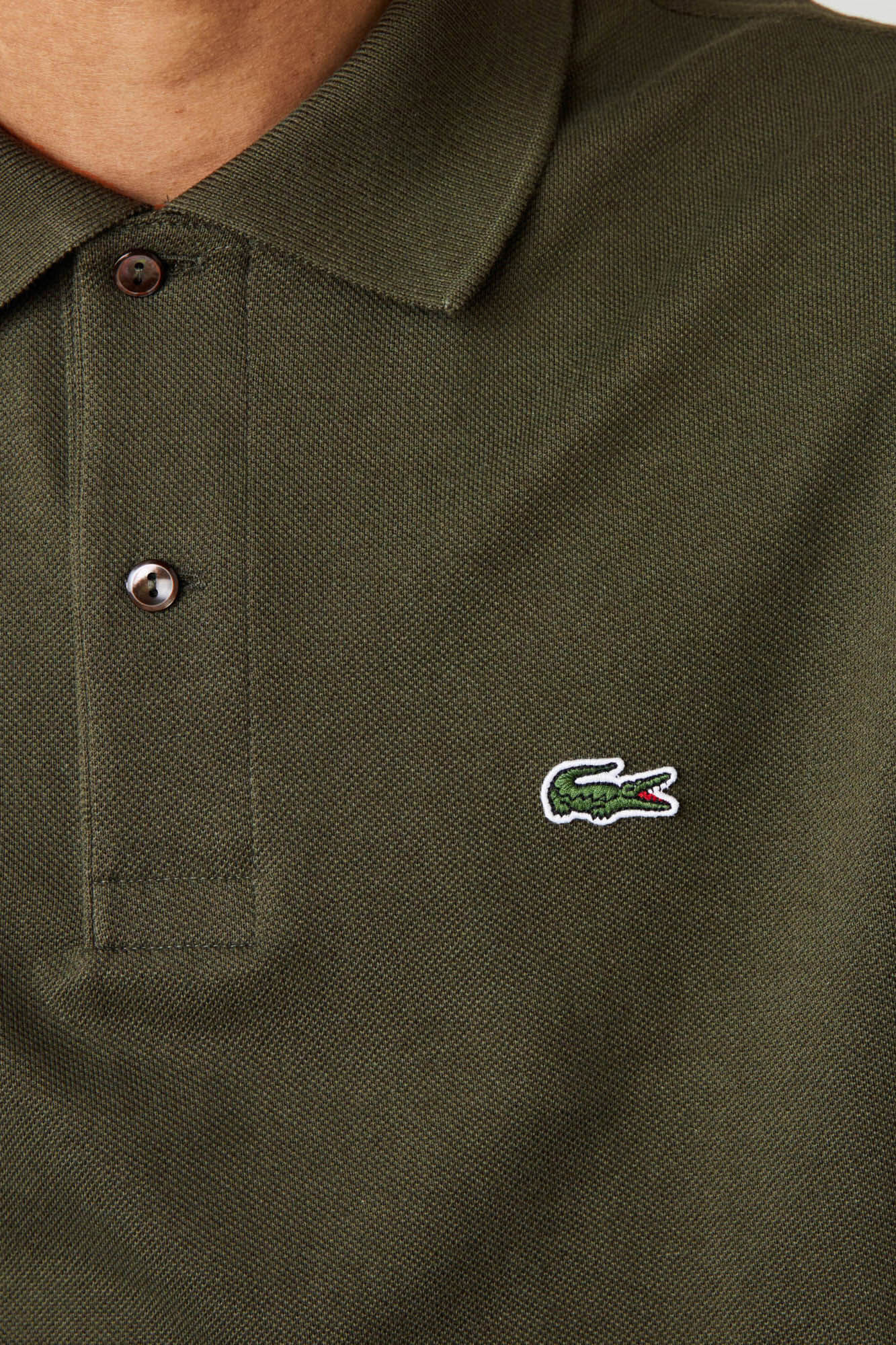 Polo Lacoste Classic - Verde Escuro