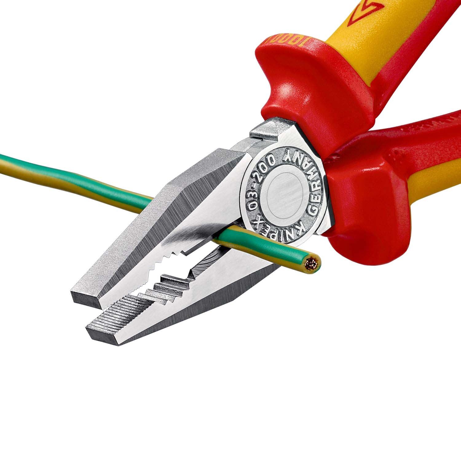 Knipex 03 06 200 Combitang Verchroomd Comfort VDE 200mm
