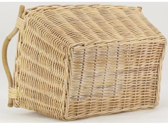 Corbeille à linge en rotin naturel