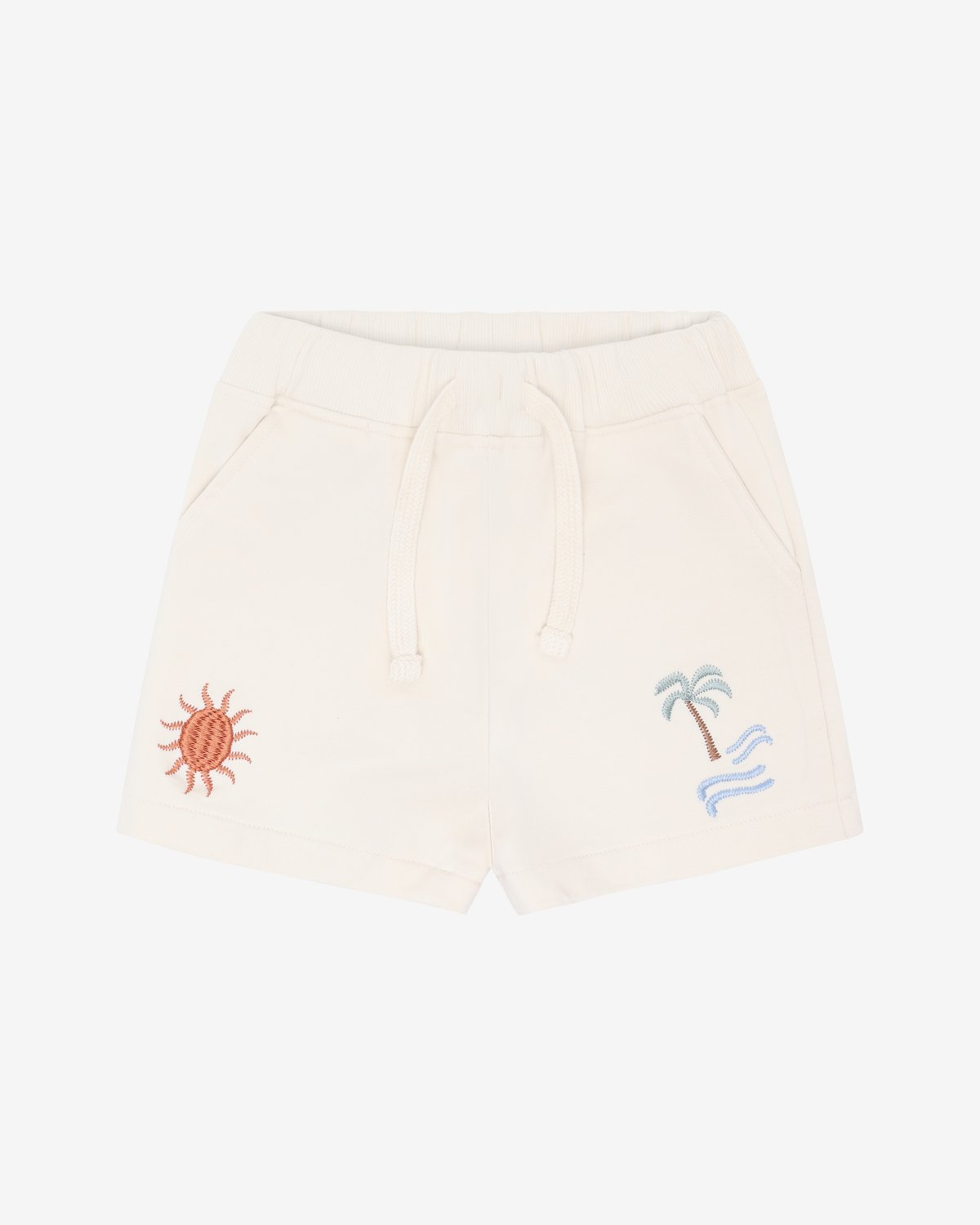 Shorts til Barn – Myk og Elastisk Bomull | HCHaggi Palms