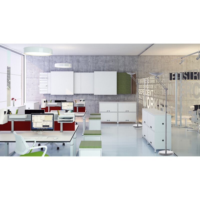 Lampadaire dely 2.0 articulee  unilux led prise europe gris métal