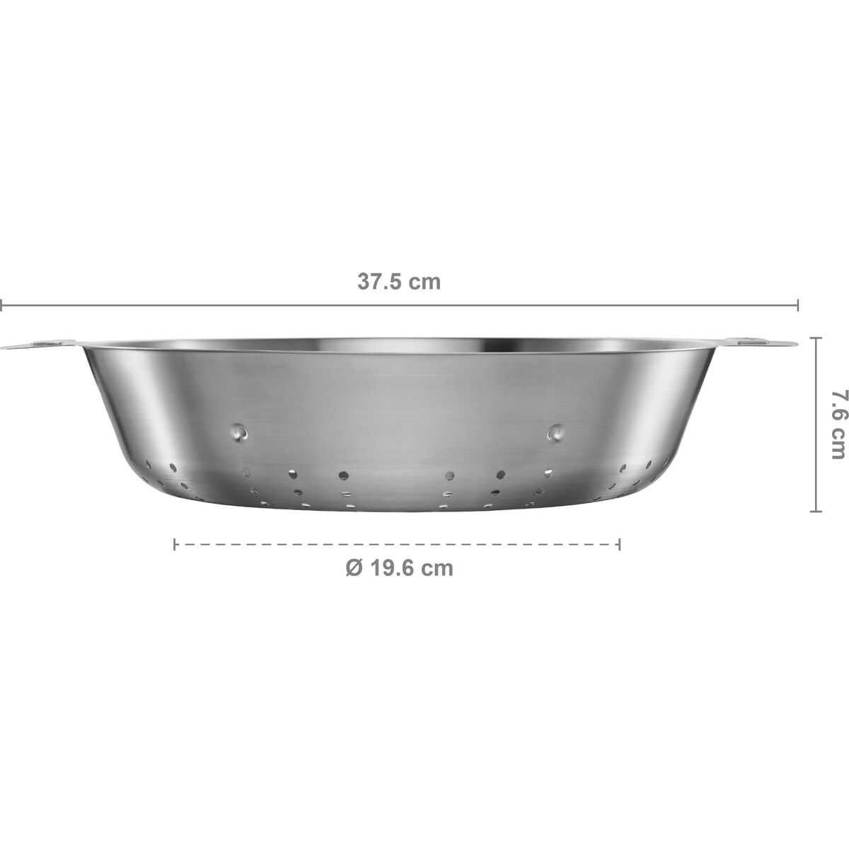 Grill Chef kurv/dampinnsats 30 cm, rustfritt stål