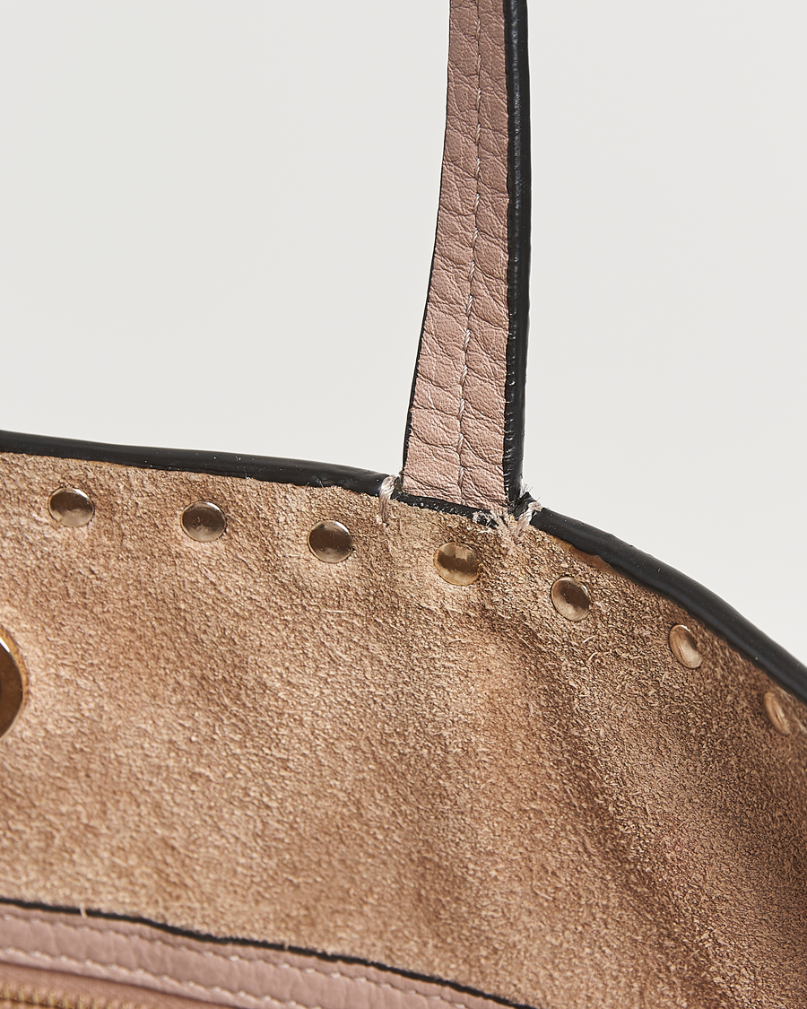 Valentino Pre-Owned Medium Rockstud Tote Bag Poudre