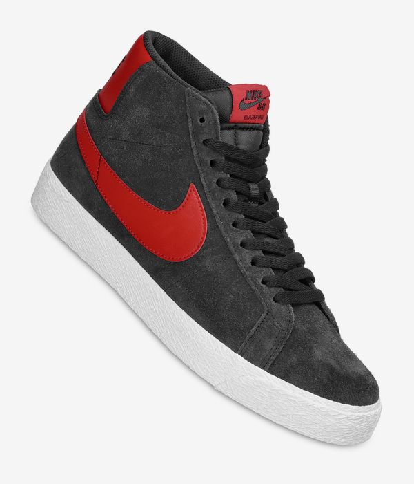 Nike SB Zoom Blazer Mid Schuh (black university red)