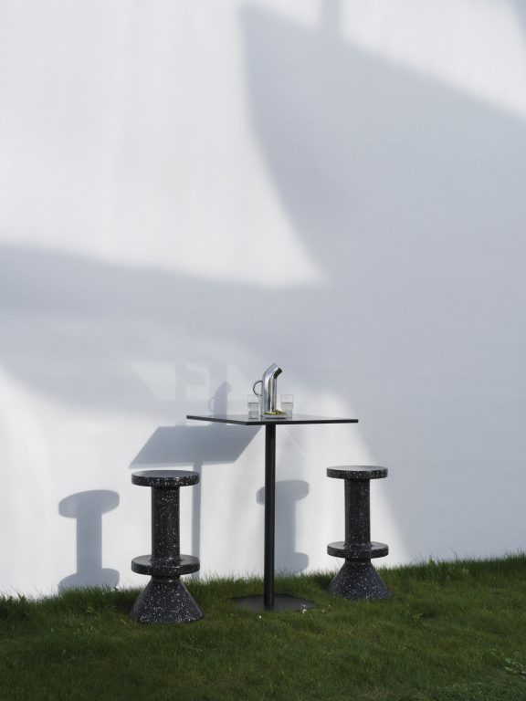 Normann Copenhagen Bit barkruk 75 cm wit