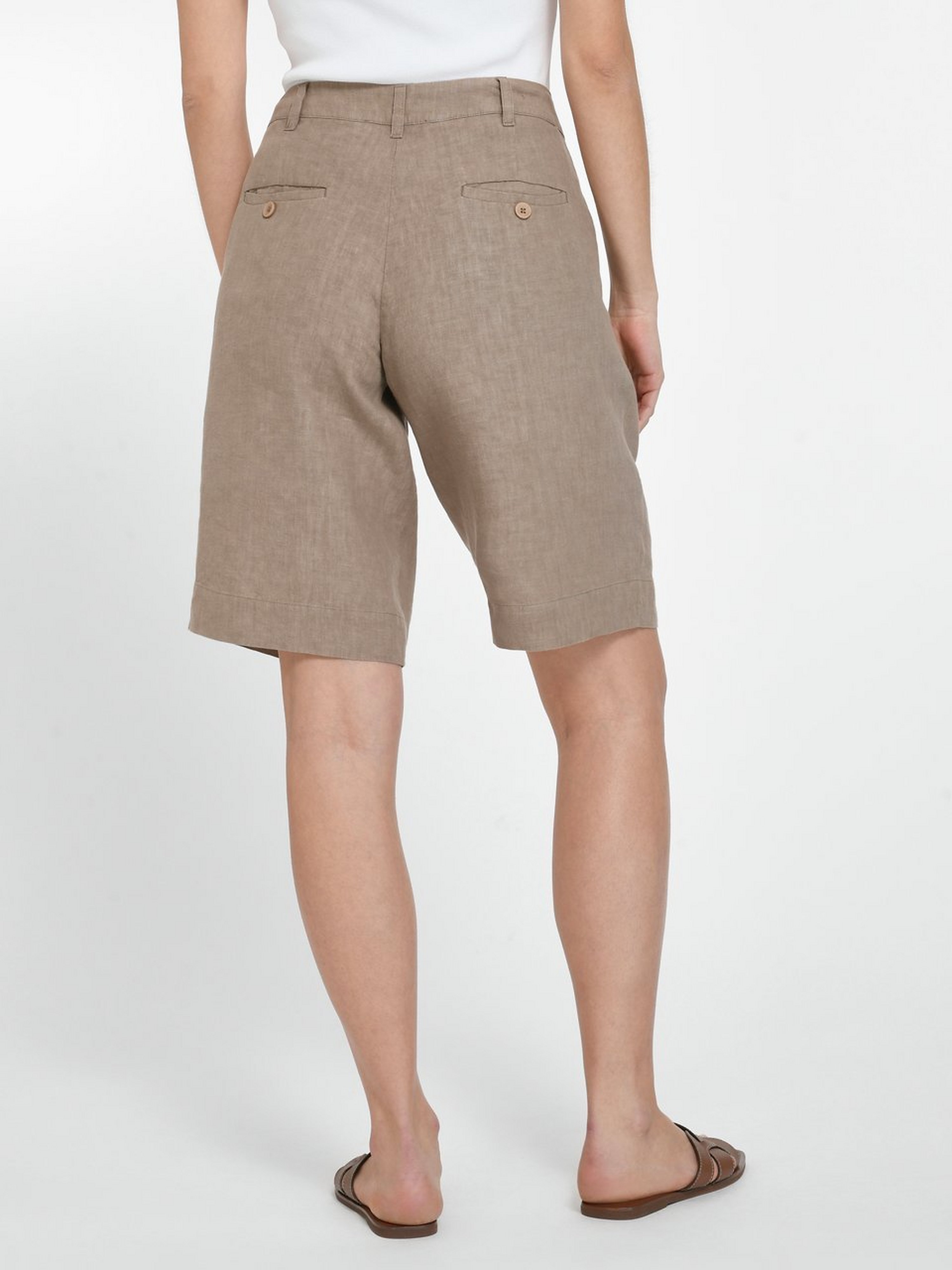 Bermudas aus 100% Leinen