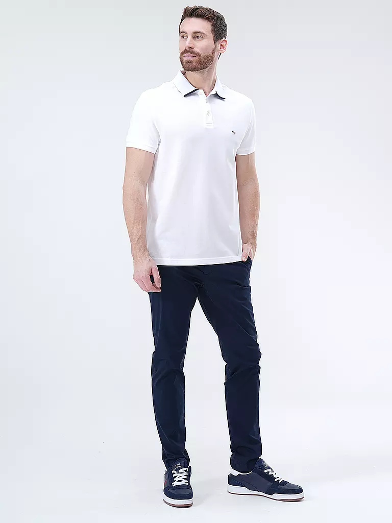 TOMMY HILFIGER Poloshirt Regular Fit weiss