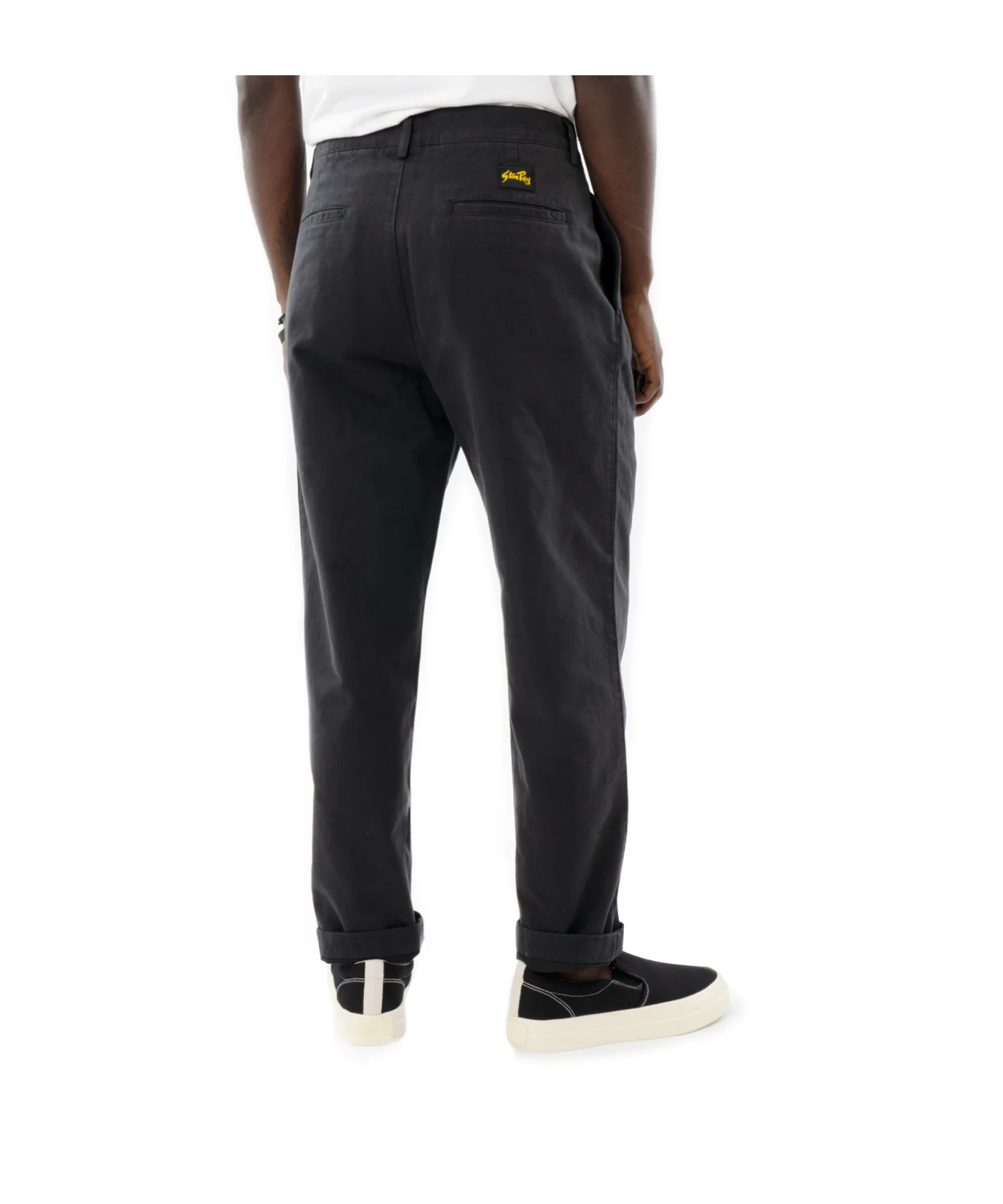 Stan Ray Twill Double Pleat Chino Schwarz