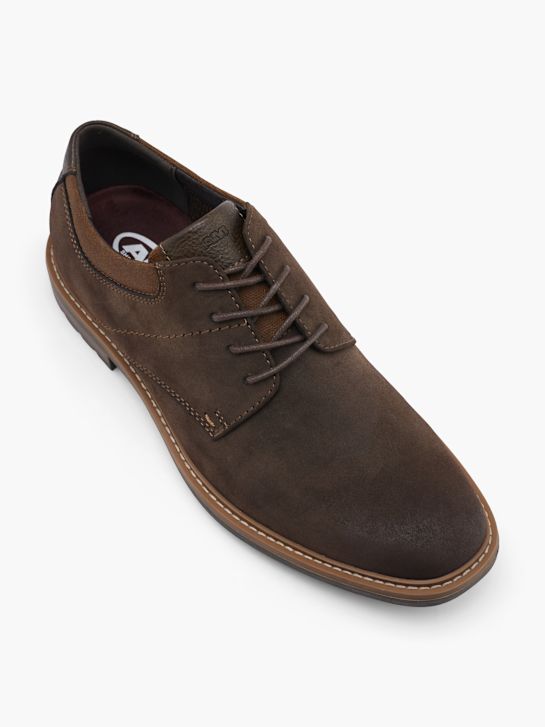 AM SHOE Businessschuh Braun