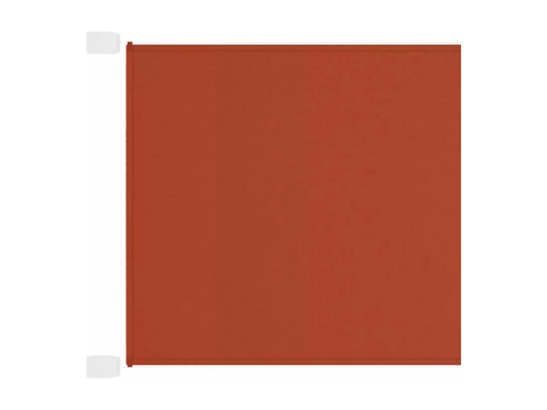 Auvent vertical Terre cuite 180x1000 cm Tissu oxford