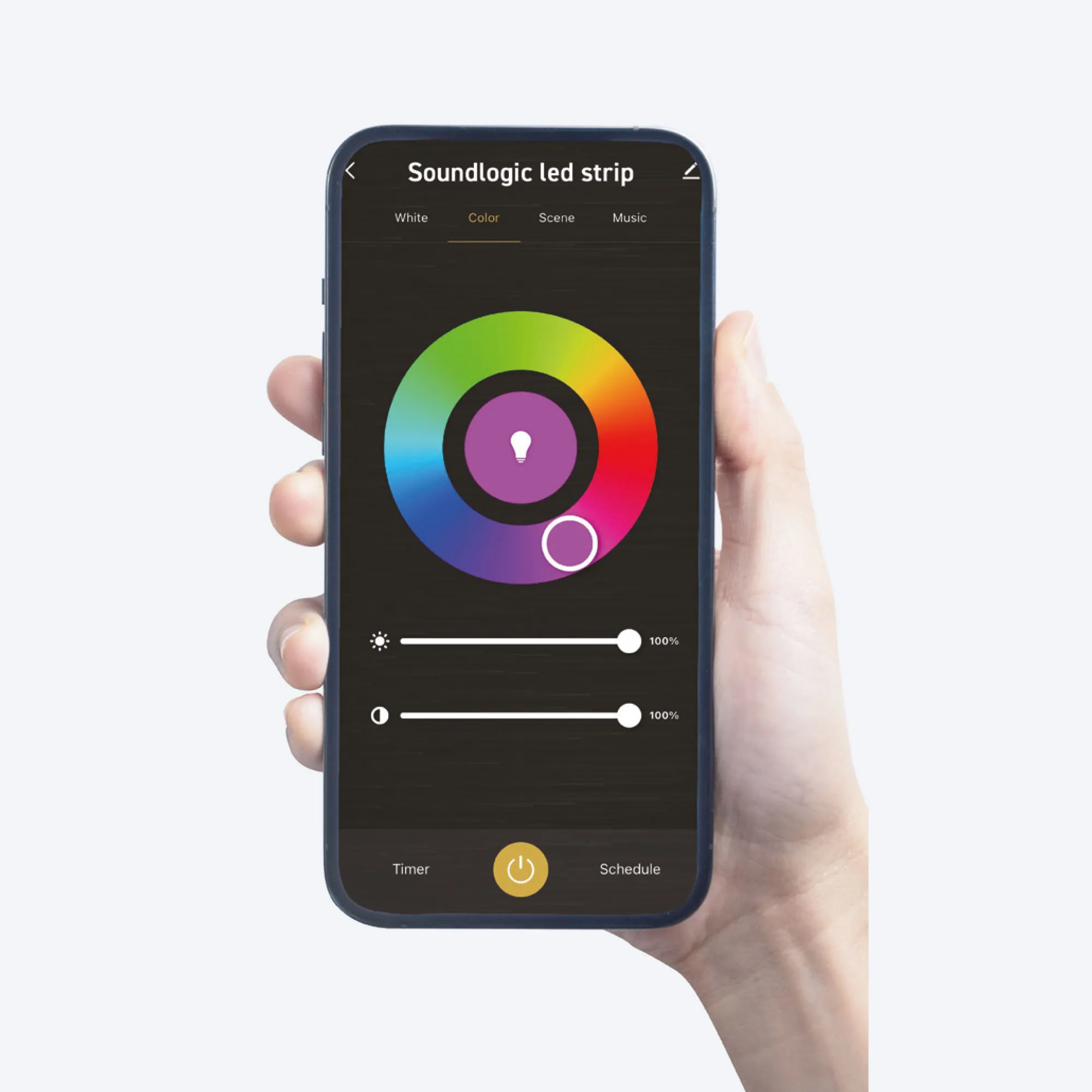 SoundLogic LED-Lichtband, ca. 5m