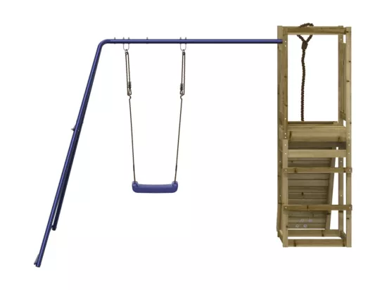 Aire de jeux d'extérieur bois de pin imprégné