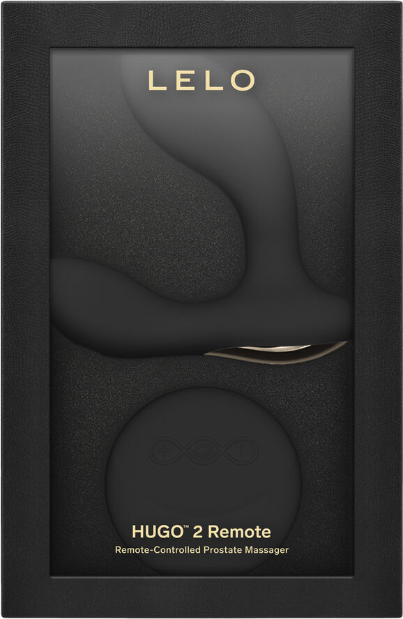 LELO HUGO 2 Fjernstyret Prostata Vibrator Sort