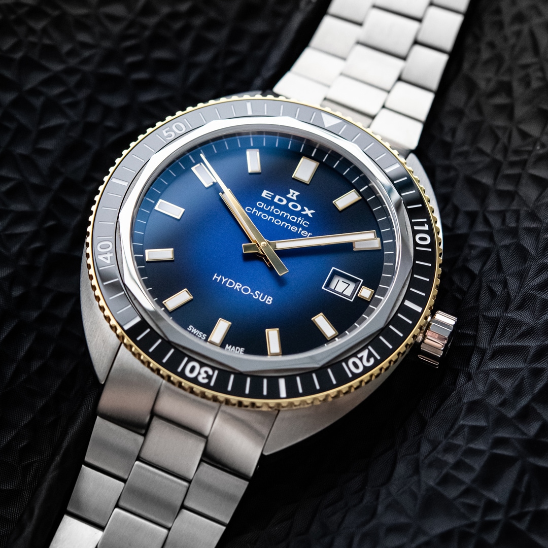 Edox Hydro-Sub Date Automatic COSC Limited Edition