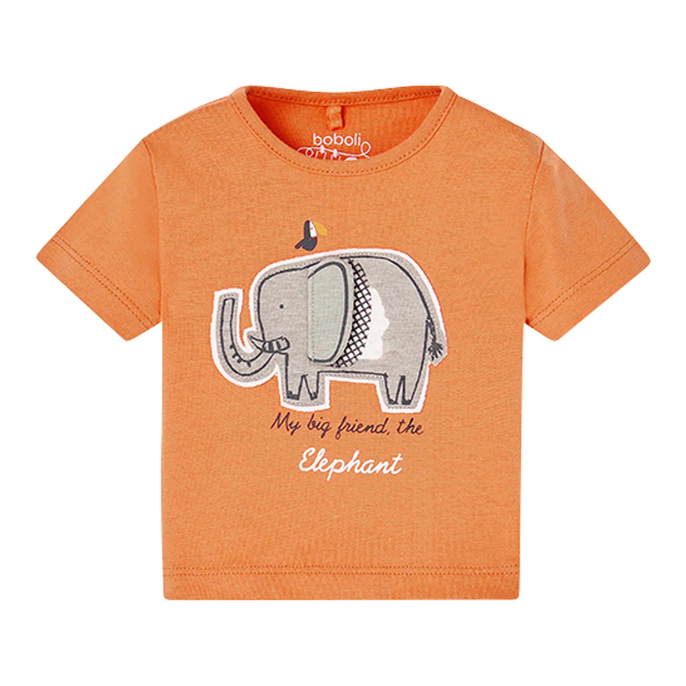 BOBOLI 2-tlg. Set T-Shirt und Shorts Elefant