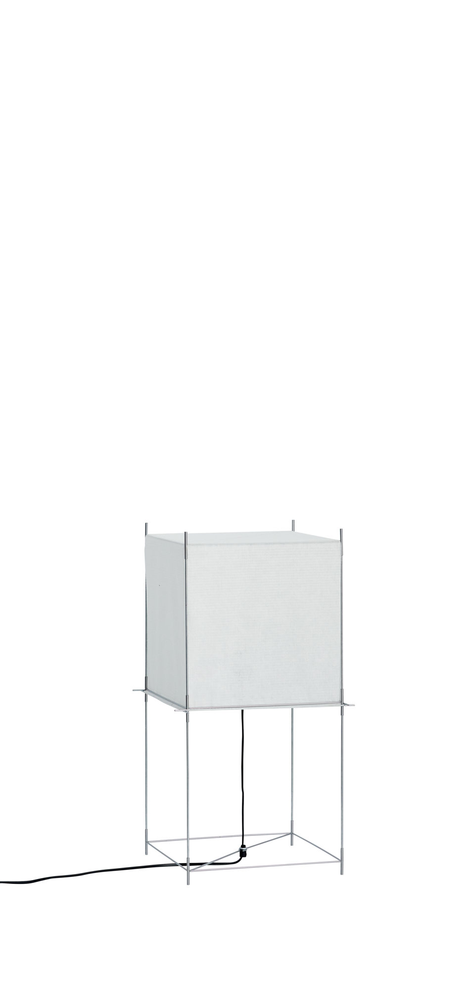 Vloerlamp Lotek Classic 4 hoogtes steel