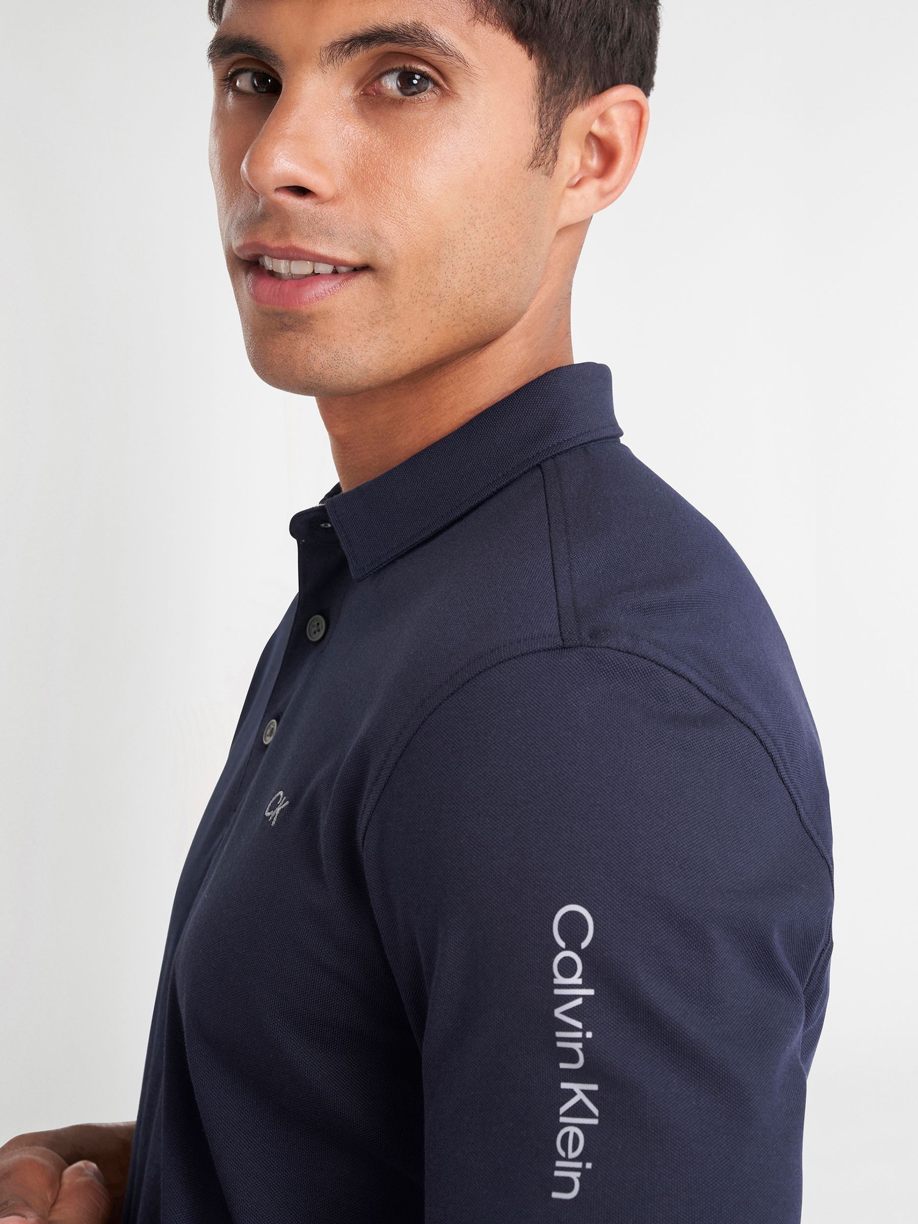 Donkerblauw - Calvin Klein Golf Uni poloshirt