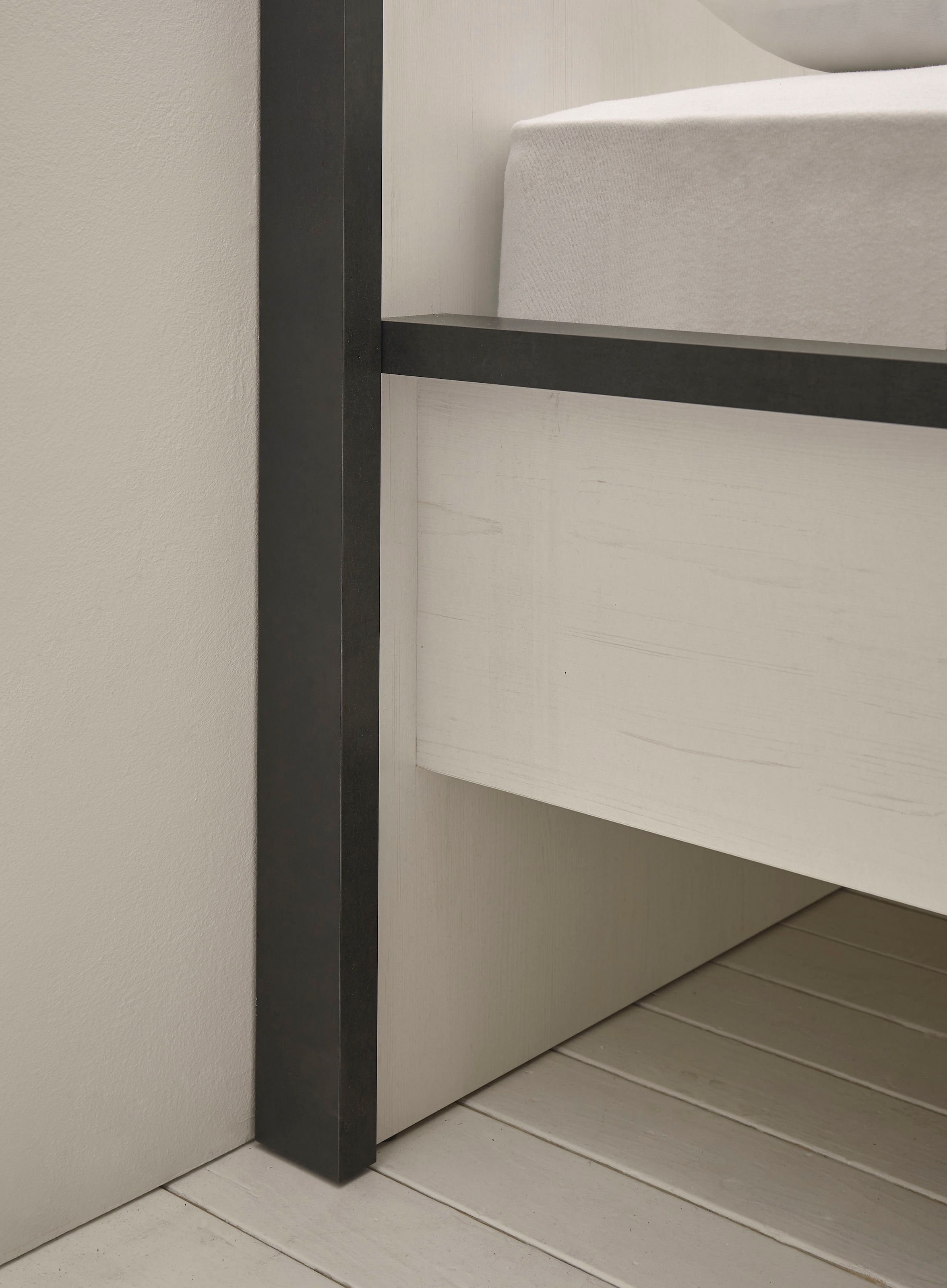 Home affaire Einzelbett »SHERWOOD Liegefläche 90/140 oder 180x200 cm« aus FSC®-zertifiziertem Holzwerkstoff, rustikaler Landhausstil