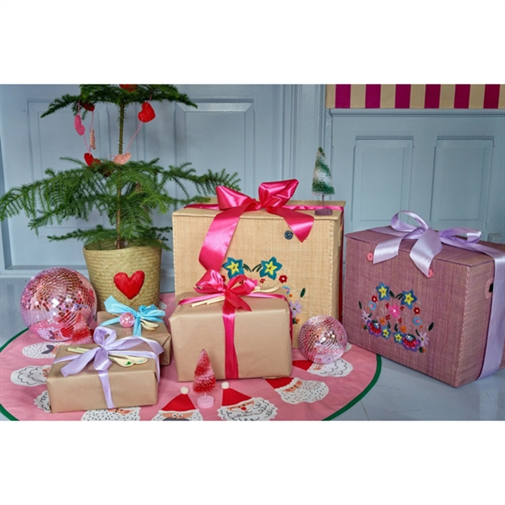Soft Pink Stor Diskokugle - Rice → Luksusbaby.dk
