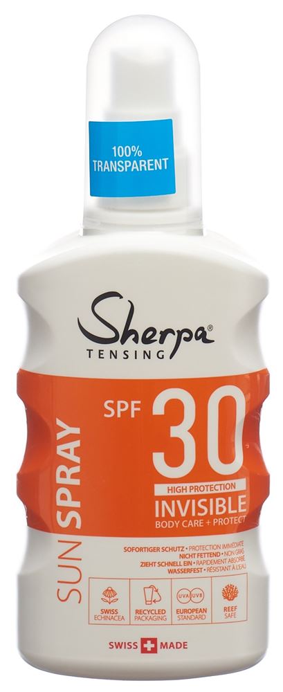 Sherpa Tensing Sonnenspray<br>175 ml, SPF30 Invisible