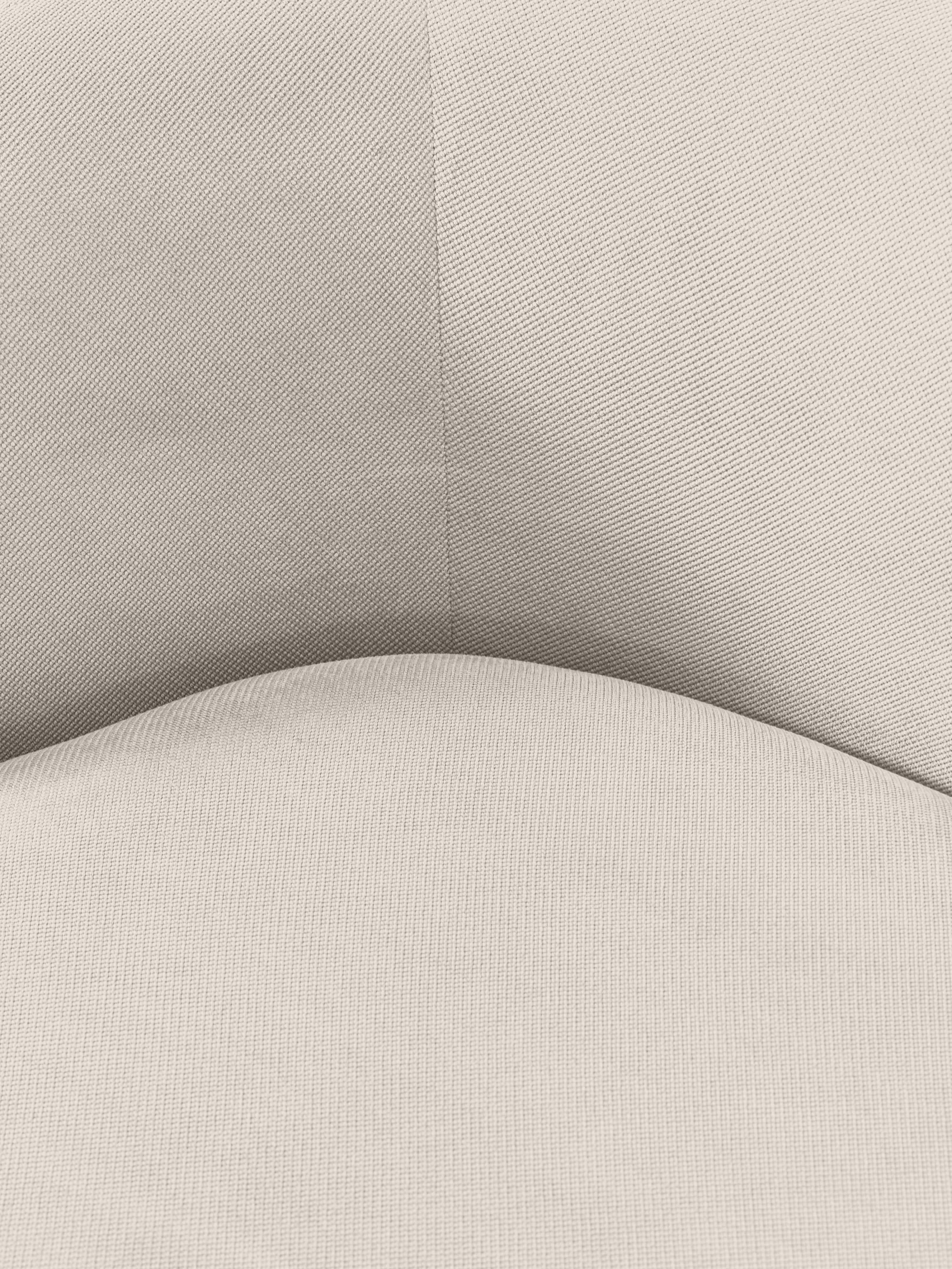 Niervormige loungefauteuil Alba