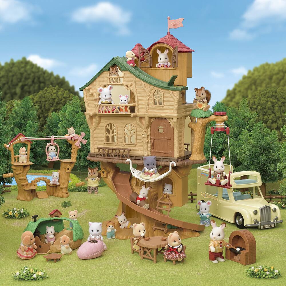 LA CACHETTE DES BEBES SYLVANIAN TOUS POUR LE BEBE