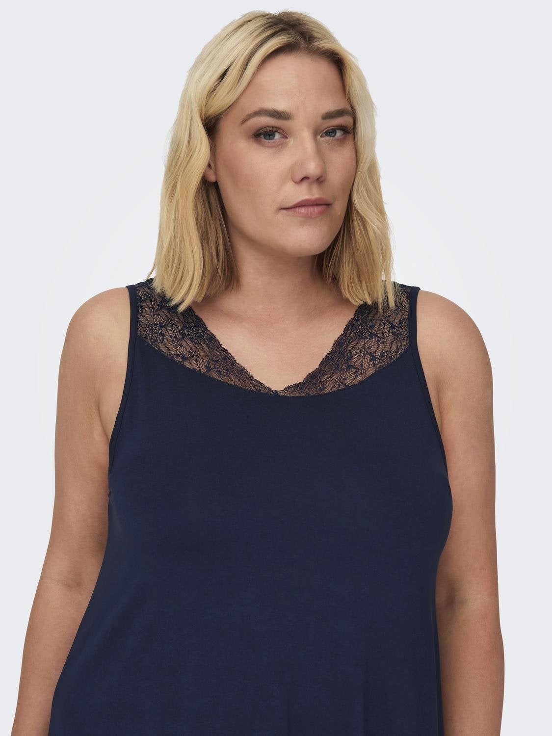 CARSIERA Langes Kleid Night Sky