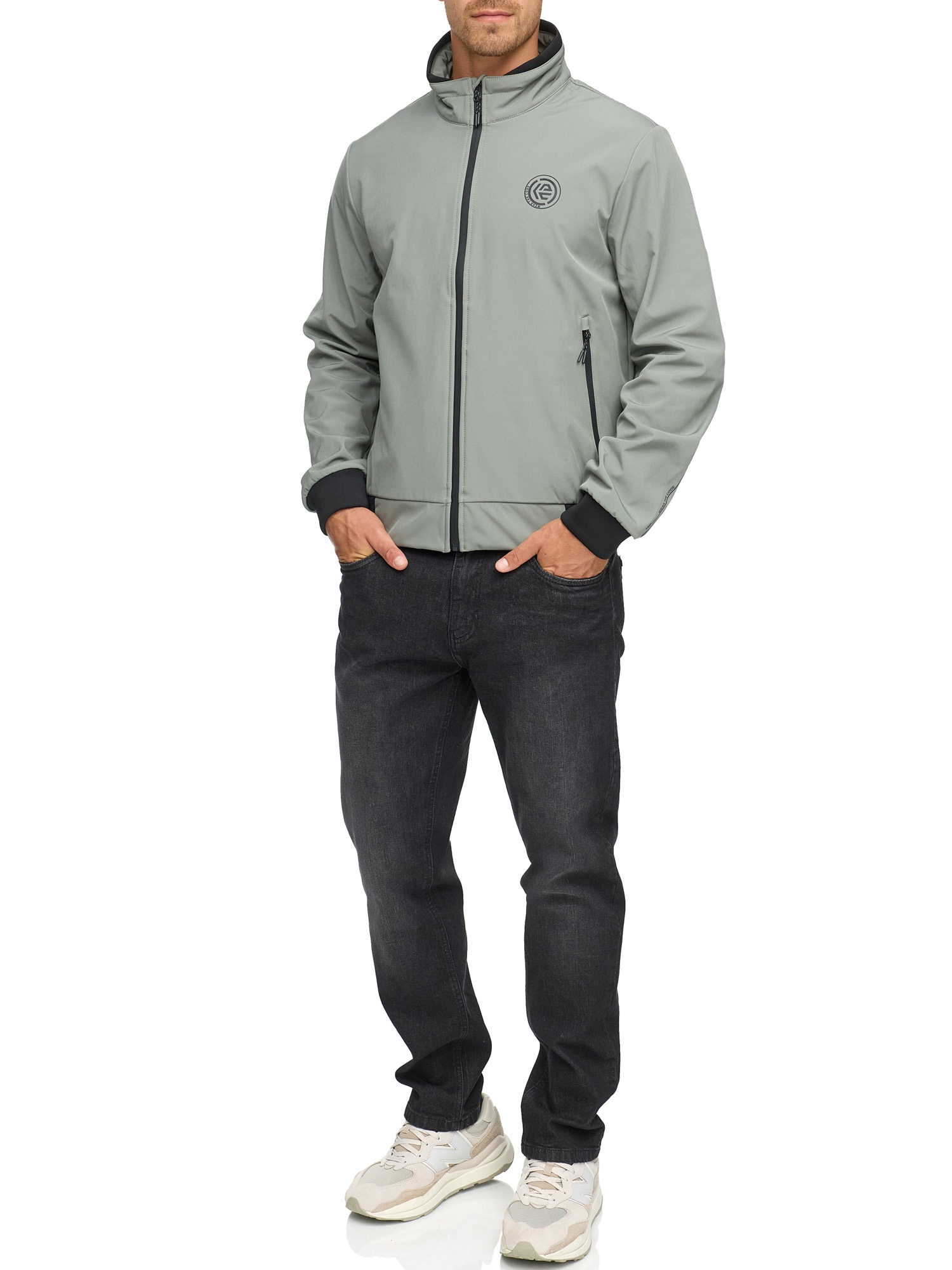 Indicode Softshelljacke »INRoute Jacket« ohne Kapuze