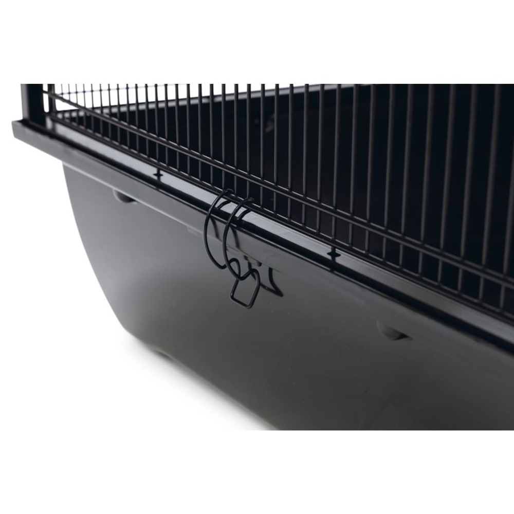 Cage pour rongeurs boas 76x46x57 cm noir