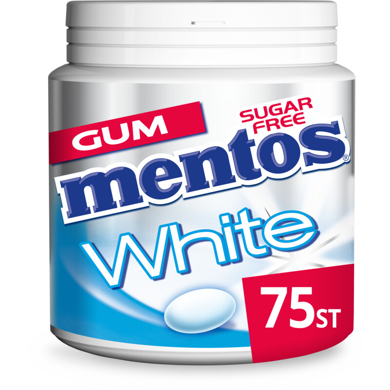 Mentos Gum White sweet mint