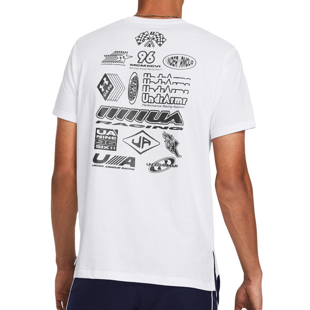 Under Armour T-shirt Blanc Homme Under Armour Run Everywhere